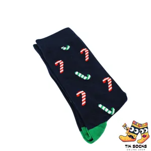 TikSocks|Christmas Socks-Christmas Cane Socks