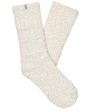 UGG Cream Adah Cozy Chenille Sparkle Socks