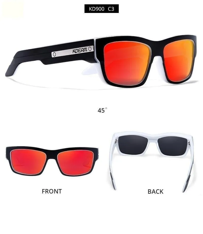 Unisex Hinges CE Polarized UV Protection Sports Fishing Driving Sunglasses