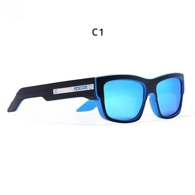 Unisex Hinges CE Polarized UV Protection Sports Fishing Driving Sunglasses