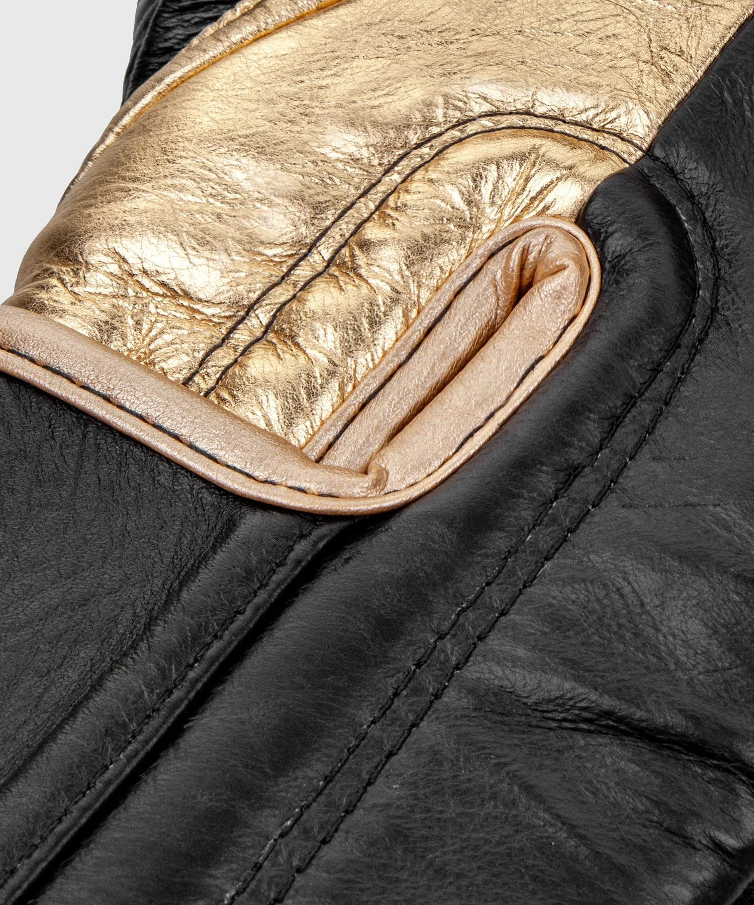 Venum Hammer Pro Boxing Gloves Velcro - Black/Gold