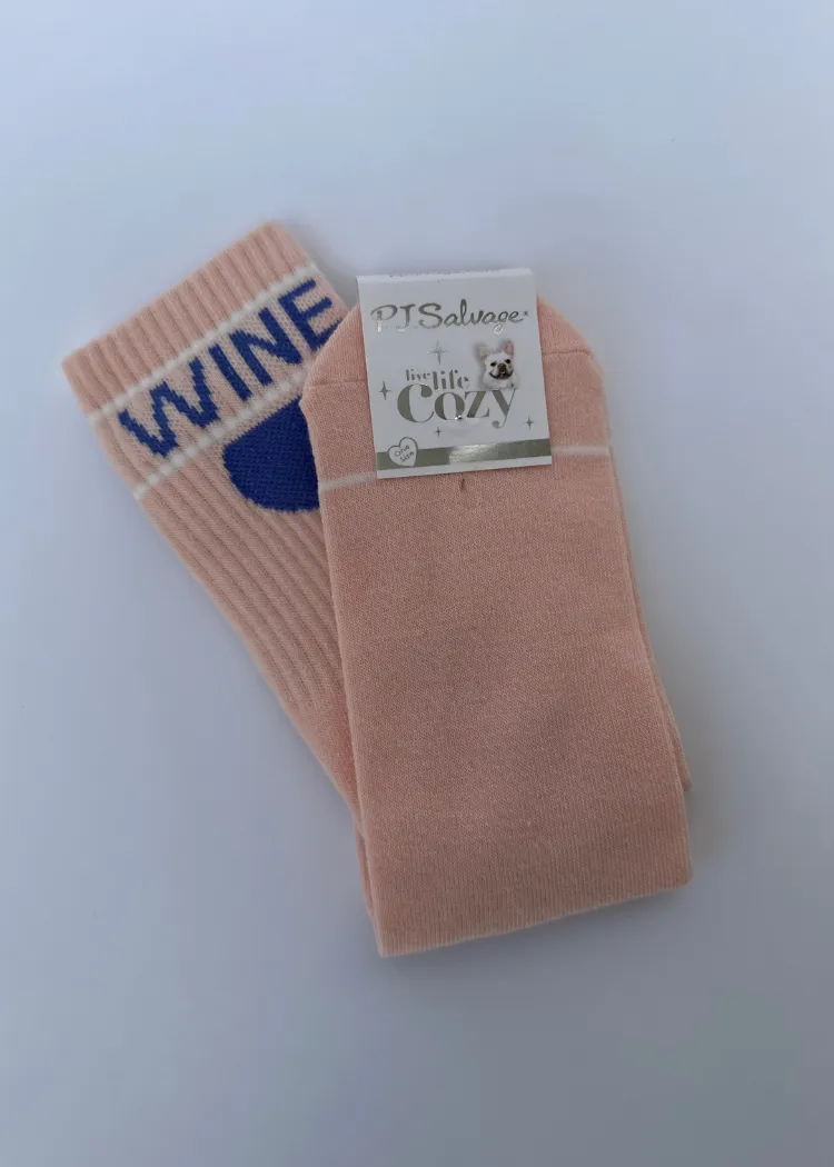 Wine Time Socks