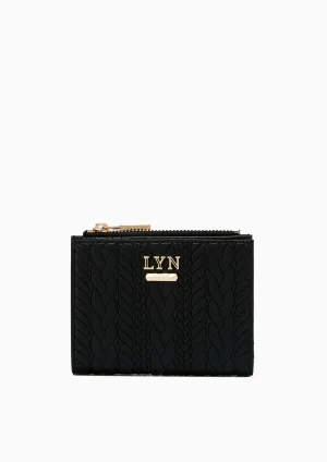Winter Short Wallet Black