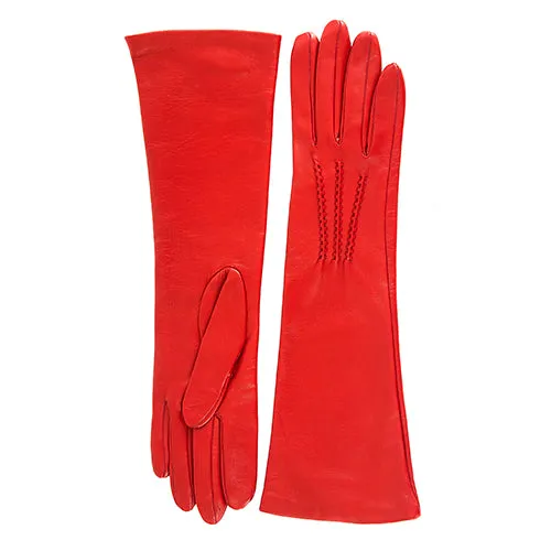 Women’s basic nappa  leather gloves 6 BT and cashmere lining