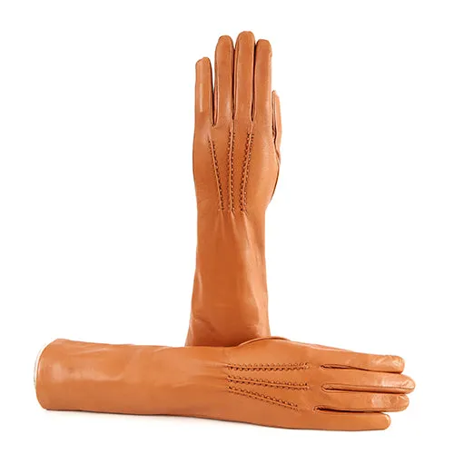 Women’s basic nappa  leather gloves 6 BT and cashmere lining