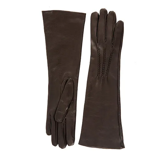 Women’s basic nappa  leather gloves 6 BT and cashmere lining